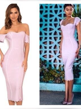 pink and yellow midi dress Babe at the Beach Midi Dress - Pink, Orange and Beige